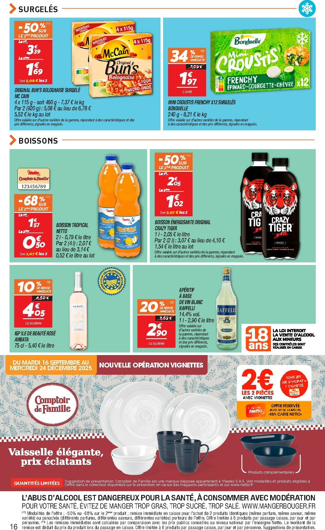 netto - Catalogue Netto - Les Jours Ma Carte valable du 07/10 au 13/10 - page: 16