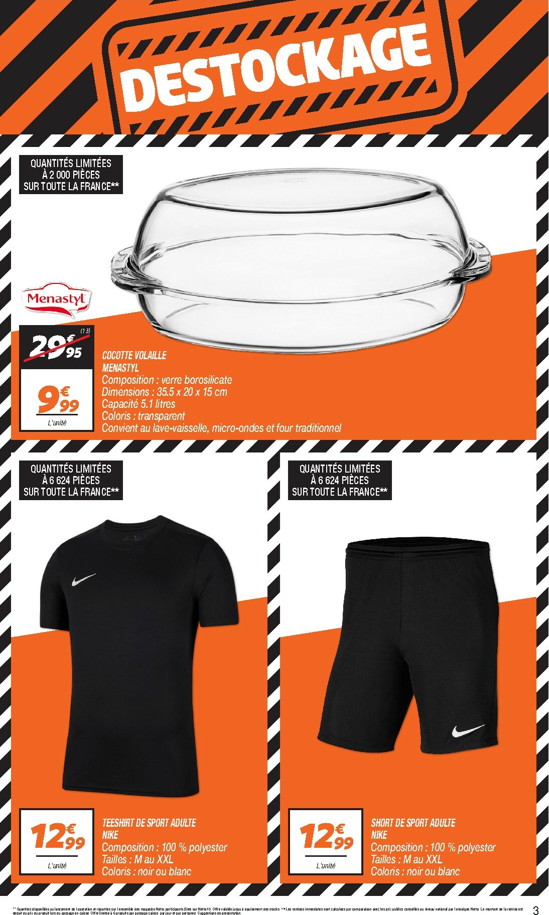 netto - Catalogue Netto - Spécial Destockage valable du 30/09 au 31/10 - page: 3