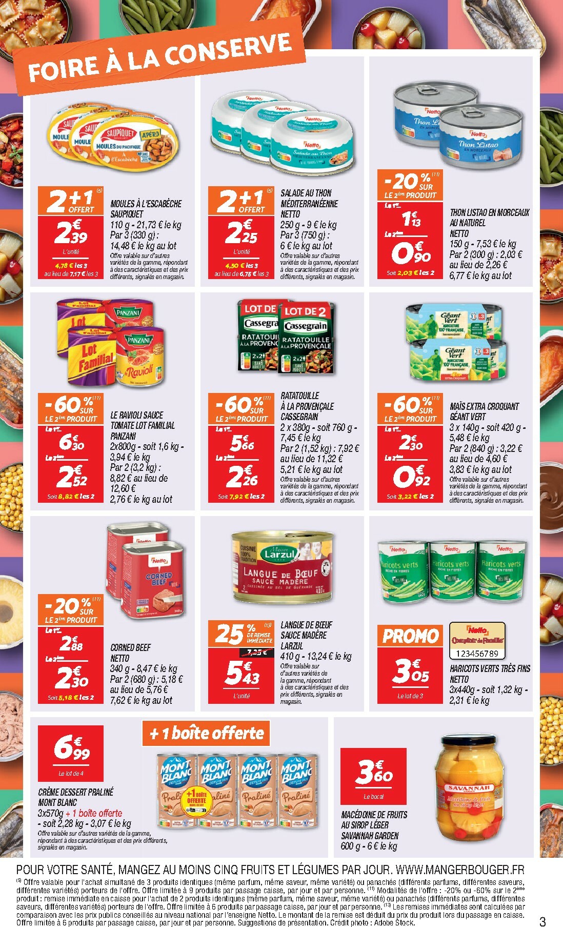 netto - Catalogue Netto - Les Jours Ma Carte valable du 14/10 au 20/10 - page: 3