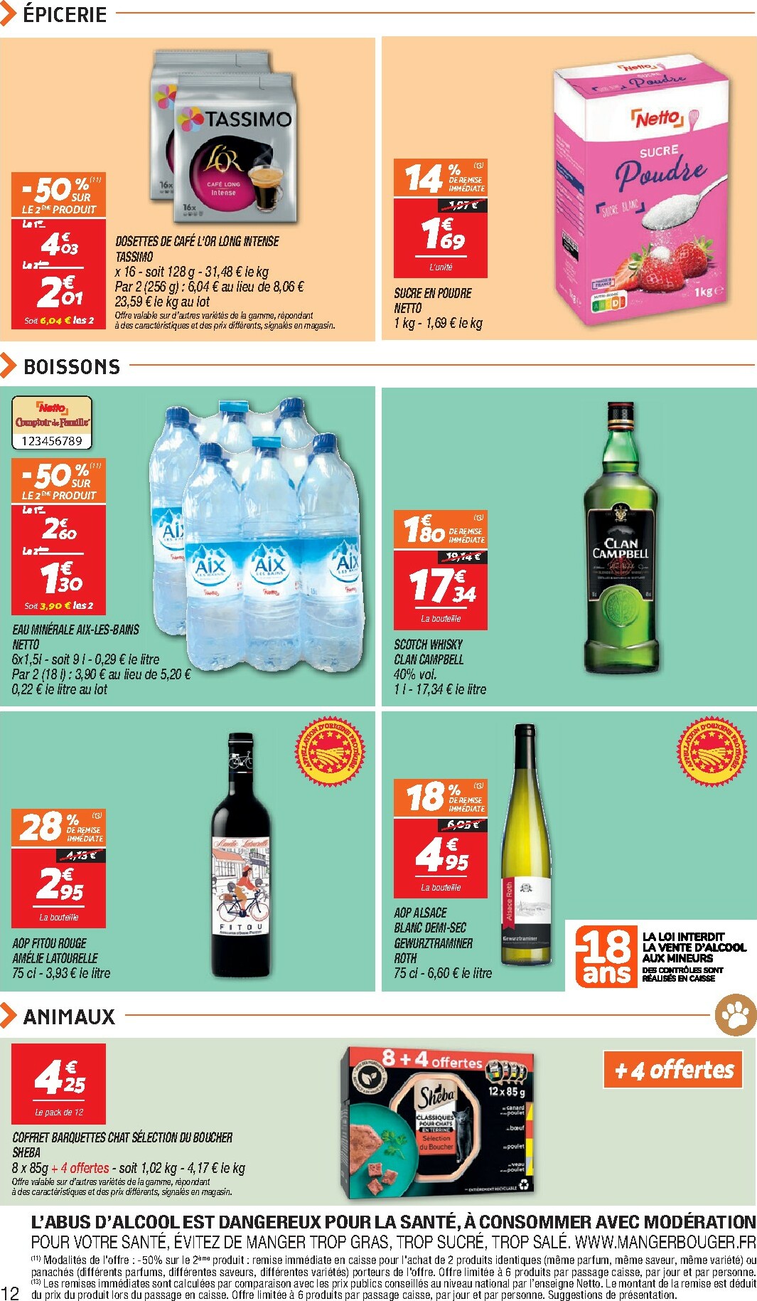 netto - Catalogue Netto - Les Jours Ma Carte valable du 14/10 au 20/10 - page: 12