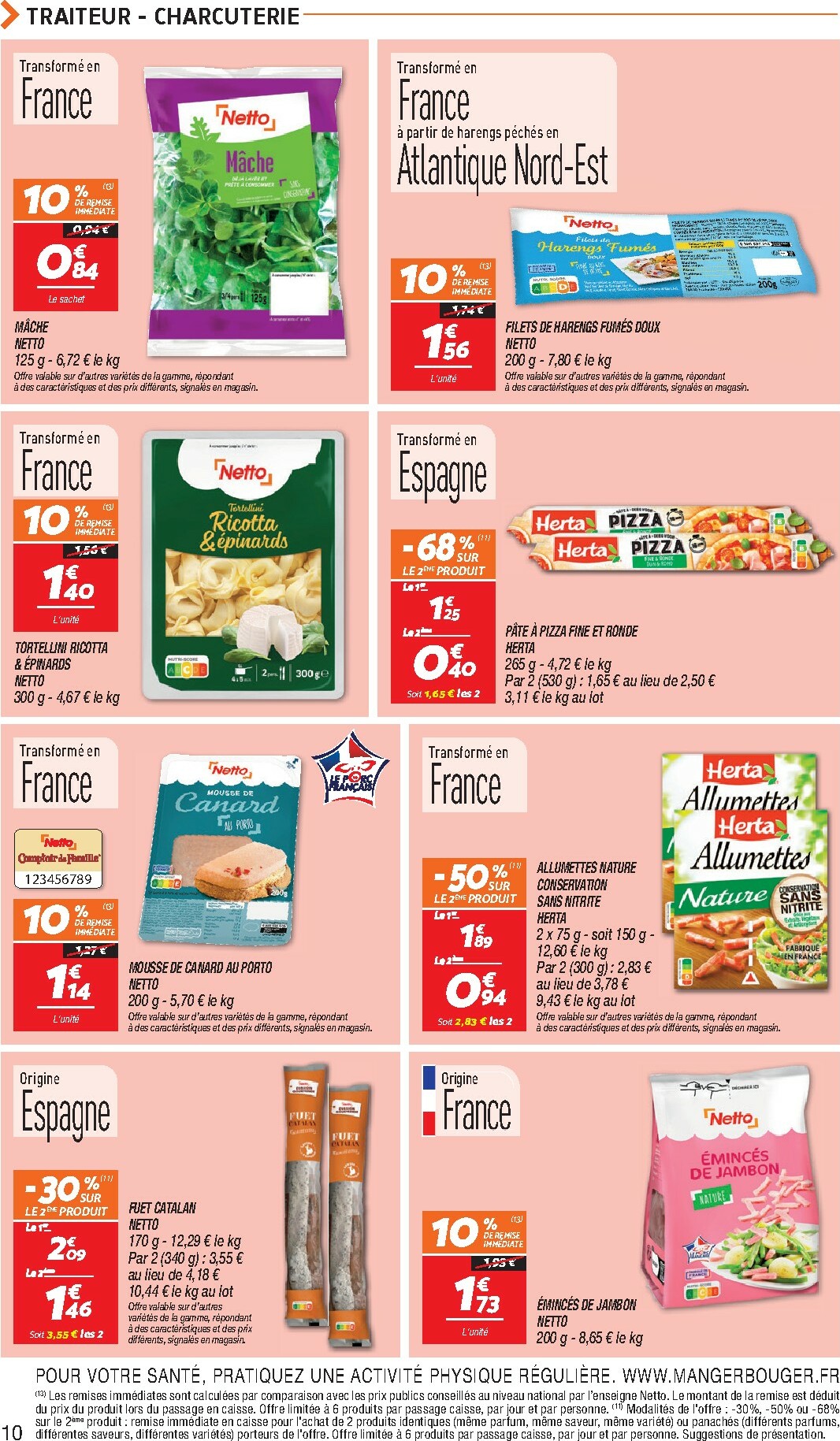 netto - Catalogue Netto - Les Jours Ma Carte valable du 21/10 au 27/10 - page: 10