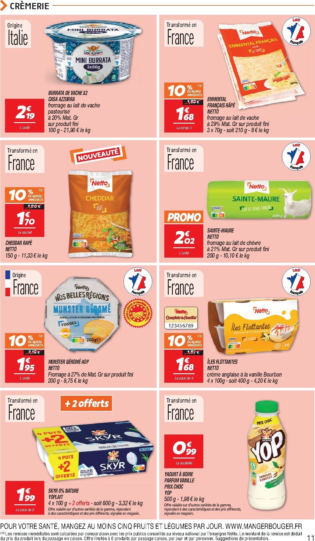 netto - Catalogue Netto - Les Jours Ma Carte valable du 21/10 au 27/10 - page: 11