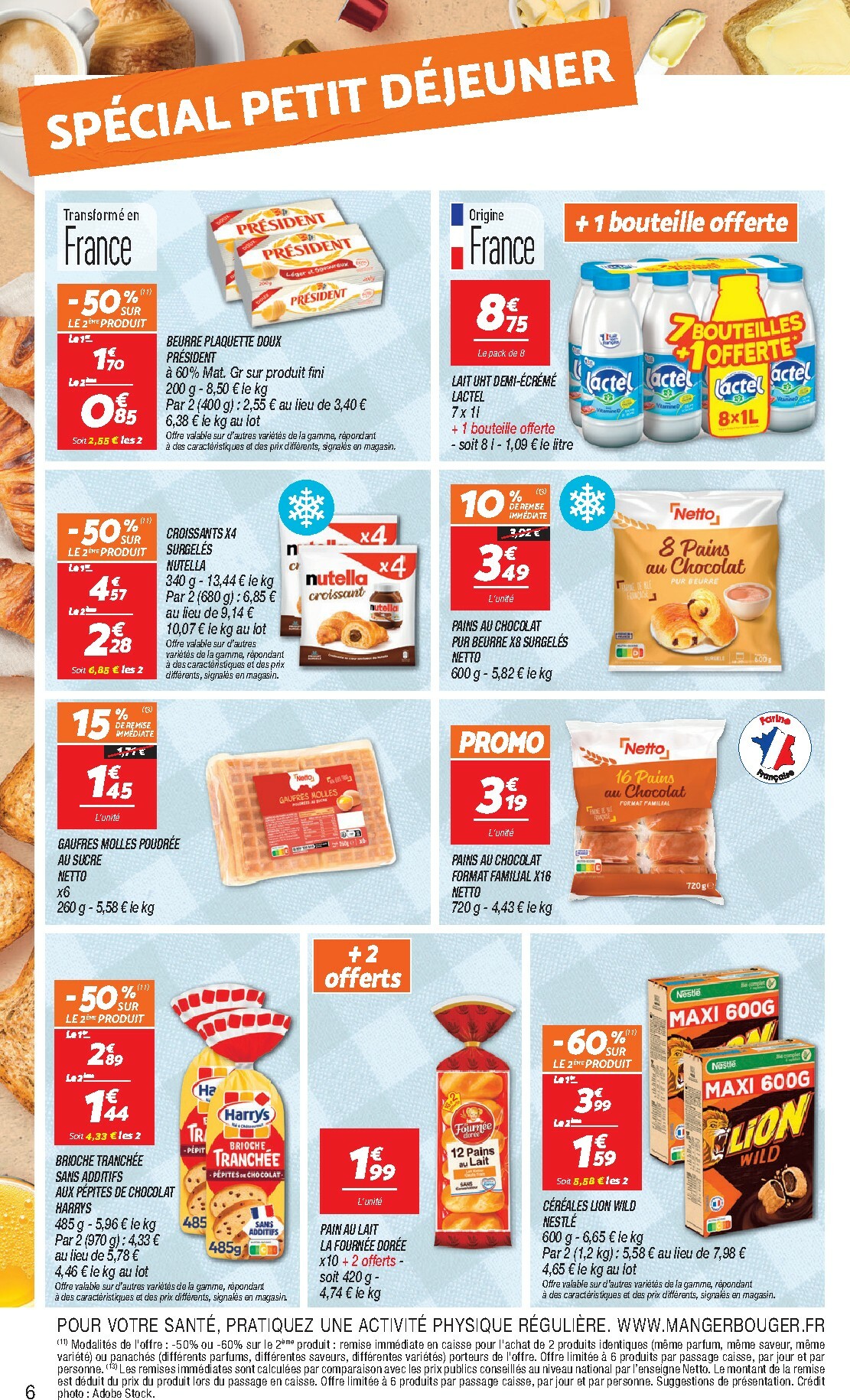 netto - Catalogue Netto - Les Jours Ma Carte valable du 21/10 au 27/10 - page: 6