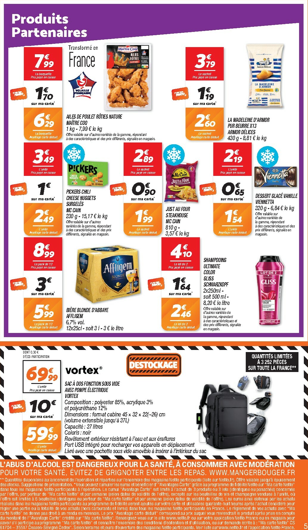 netto - Catalogue Netto - Les Jours Ma Carte valable du 21/10 au 27/10 - page: 5