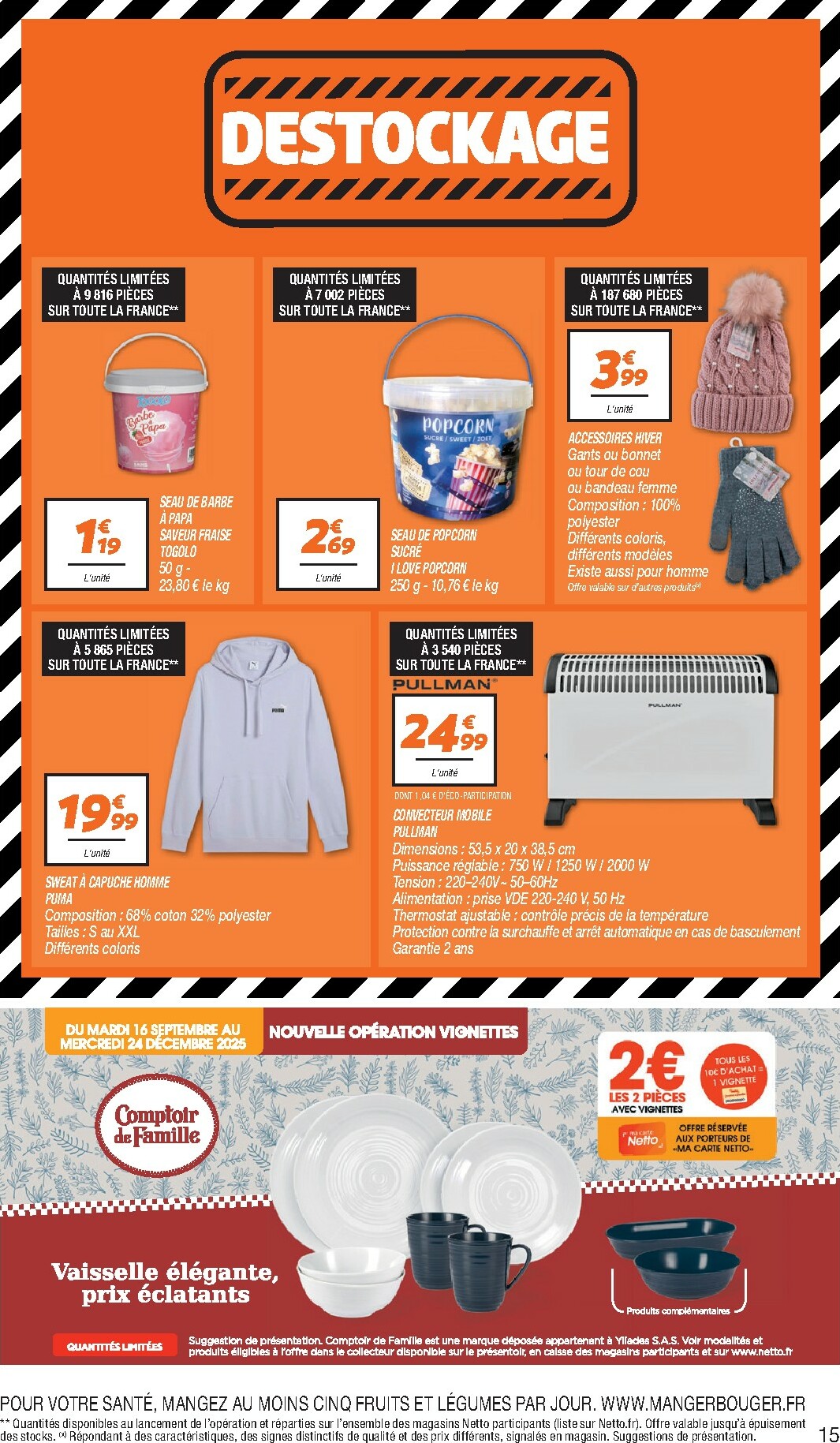 netto - Catalogue Netto - Les Jours Ma Carte valable du 21/10 au 27/10 - page: 15