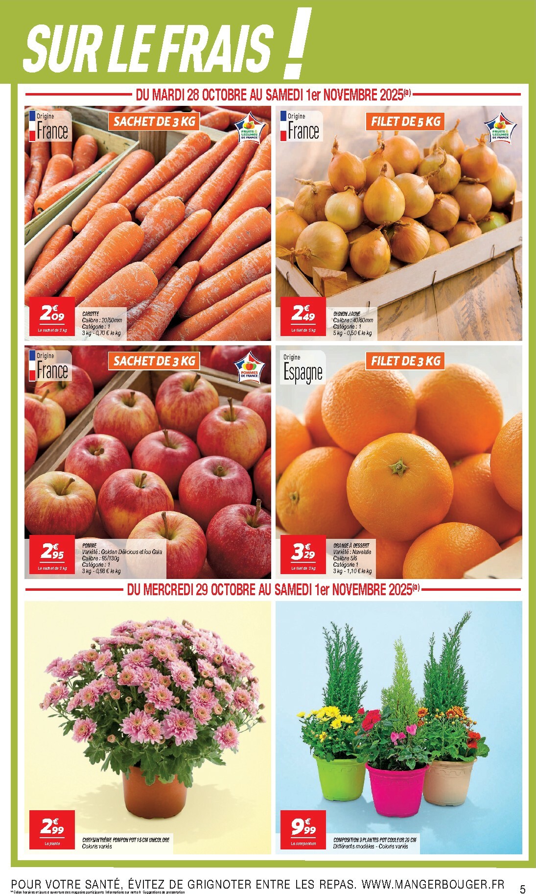 netto - Catalogue Netto - Maxi volumes valable du 28/10 au 10/11 - page: 5