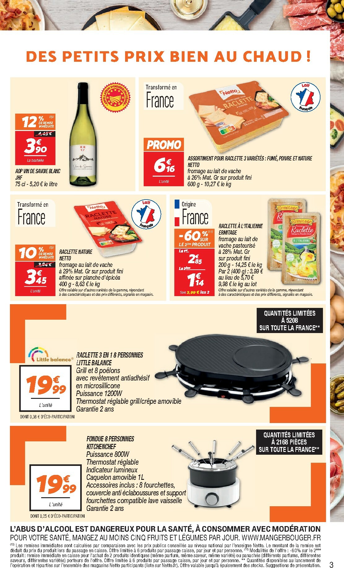 netto - Catalogue Netto - Immanquables valable du 04/11 au 10/11 - page: 3