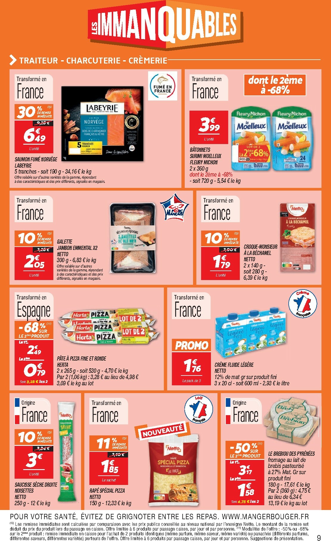 netto - Catalogue Netto - Immanquables valable du 04/11 au 10/11 - page: 9