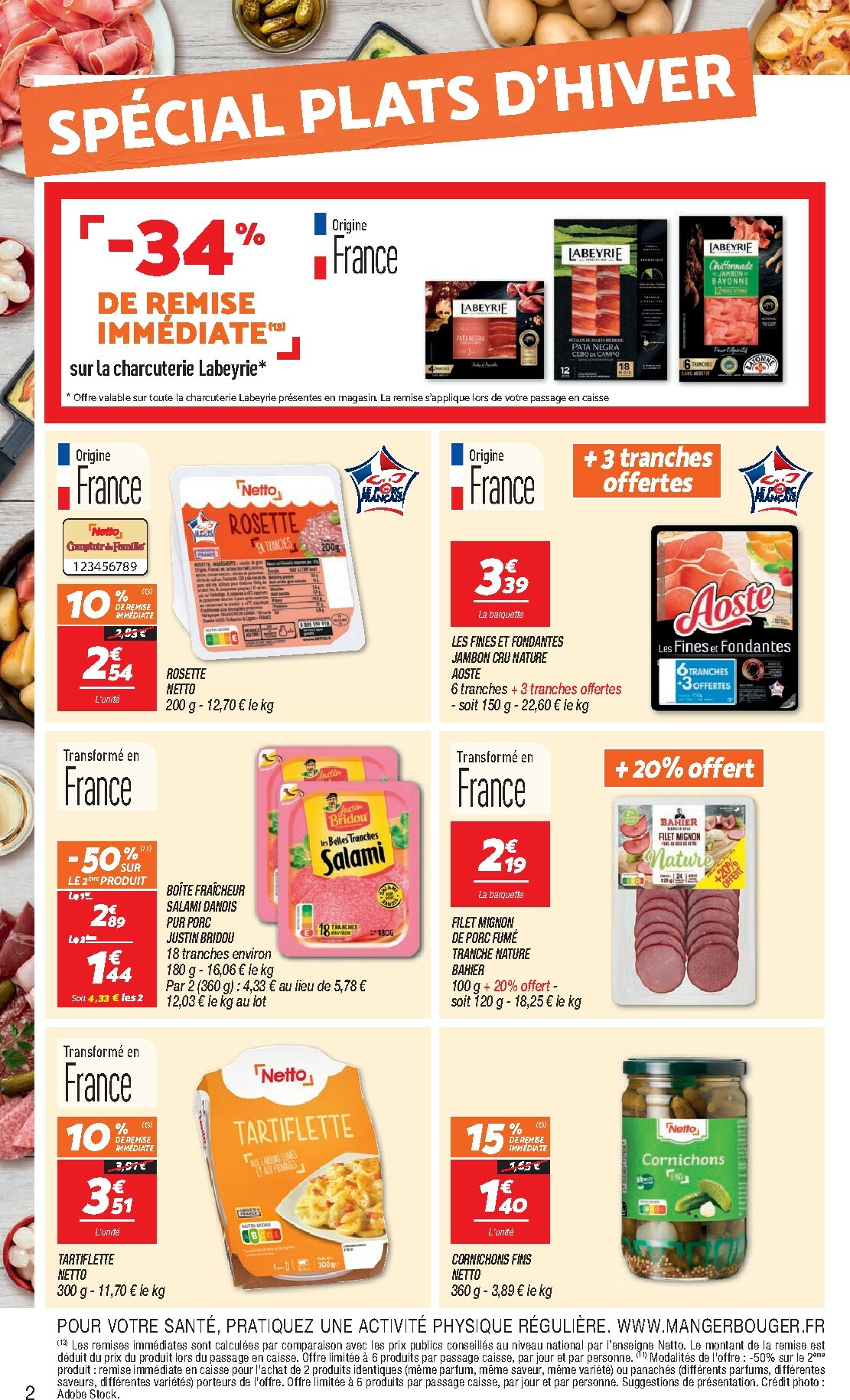 netto - Catalogue Netto - Immanquables valable du 04/11 au 10/11 - page: 2