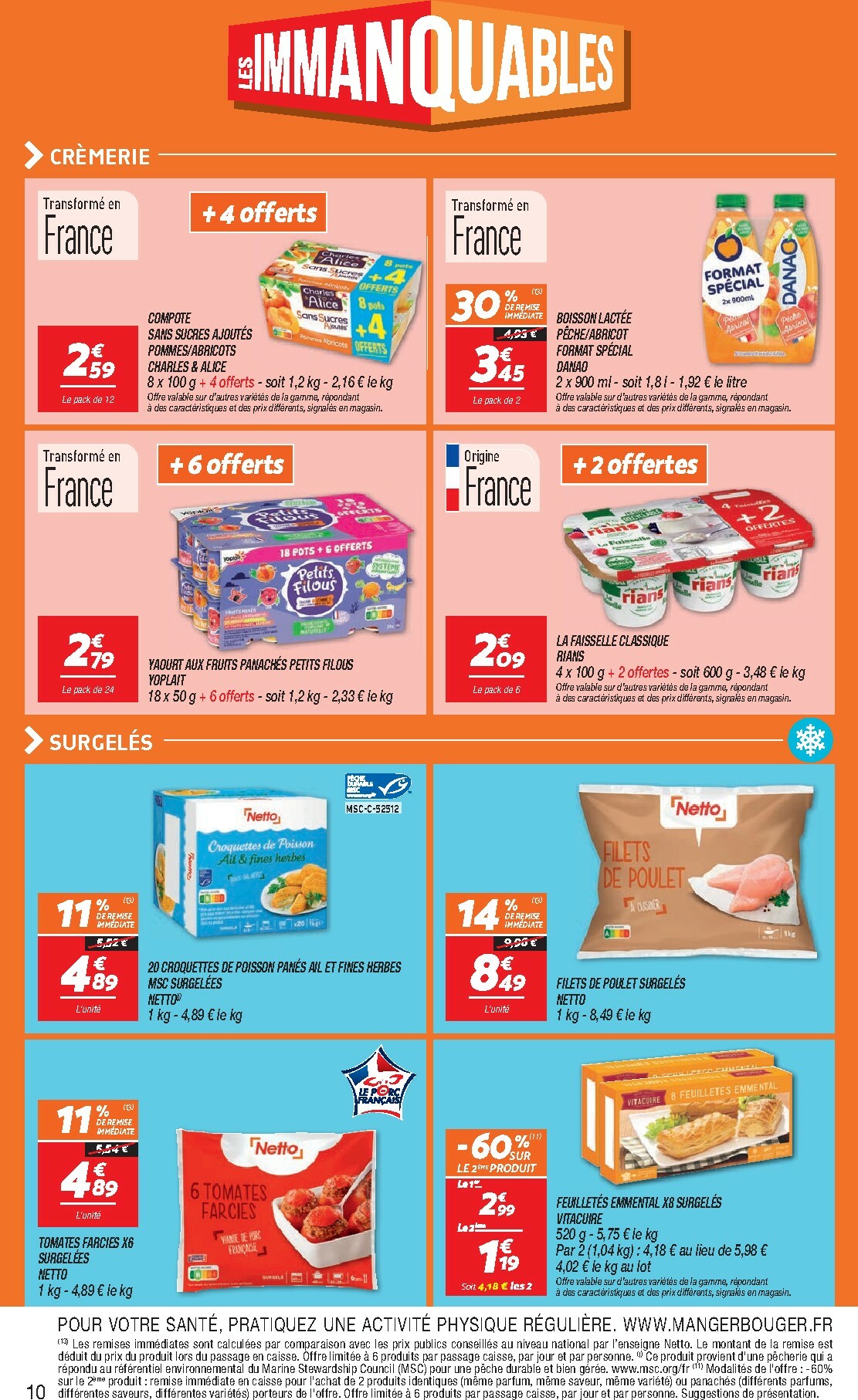 netto - Catalogue Netto - Immanquables valable du 04/11 au 10/11 - page: 10