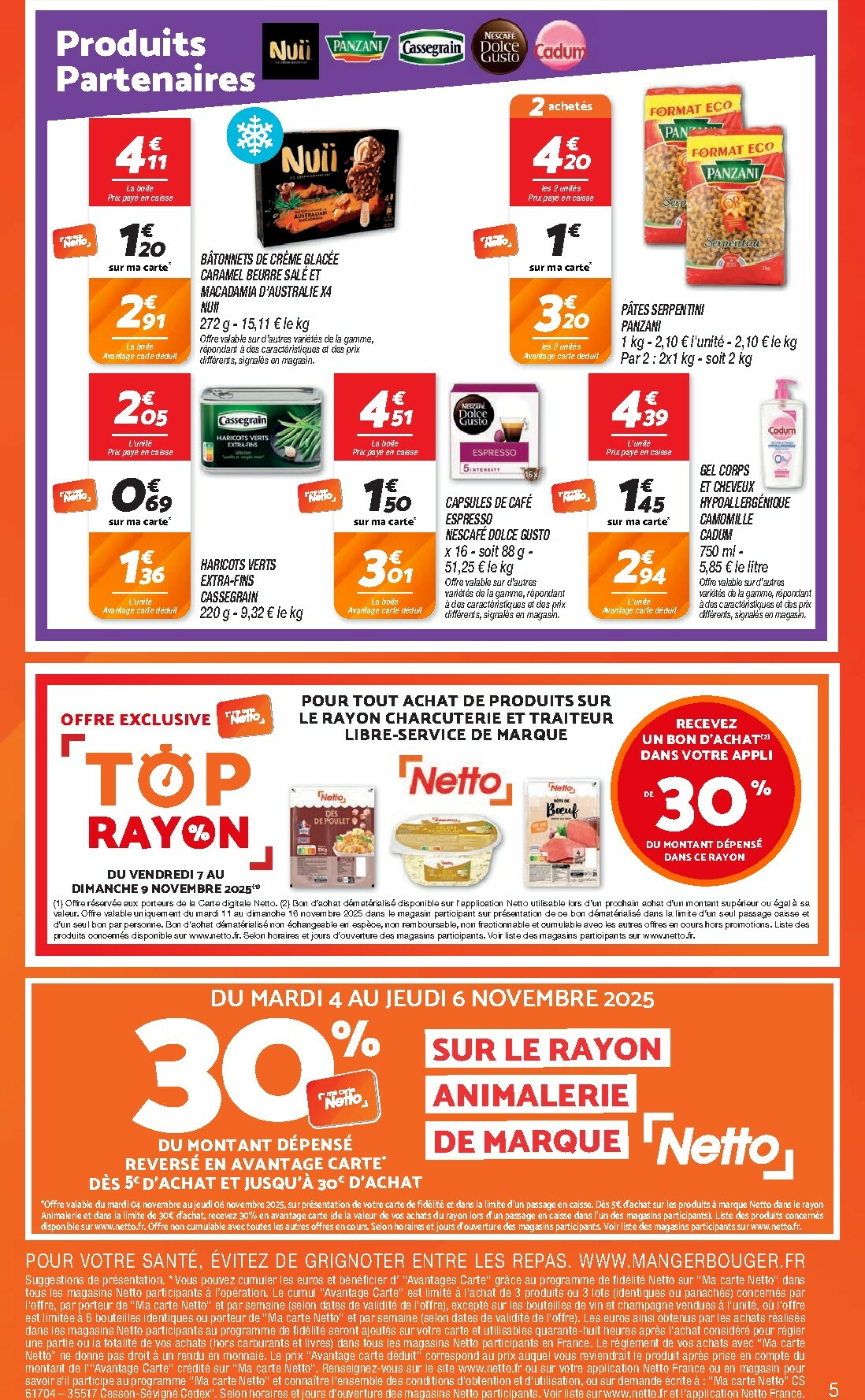 netto - Catalogue Netto - Immanquables valable du 04/11 au 10/11 - page: 5