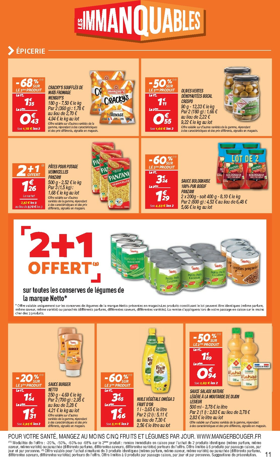 netto - Catalogue Netto - Immanquables valable du 04/11 au 10/11 - page: 11