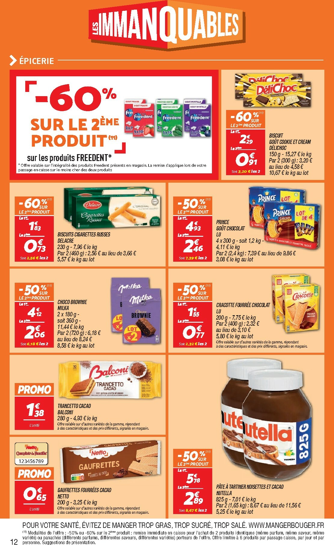 netto - Catalogue Netto - Immanquables valable du 04/11 au 10/11 - page: 12