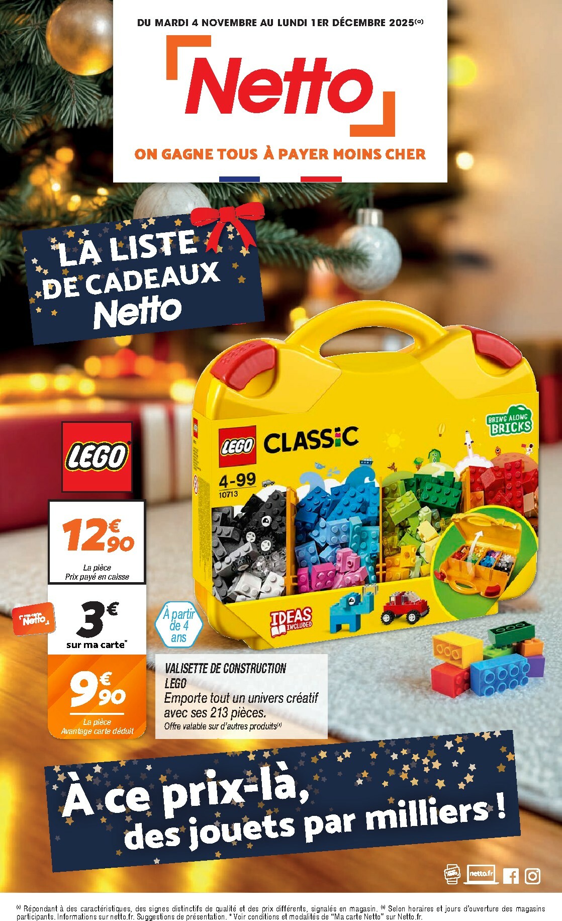 netto - Catalogue Netto - Spécial jouets valable du 04/11 au 01/12 - page: 1