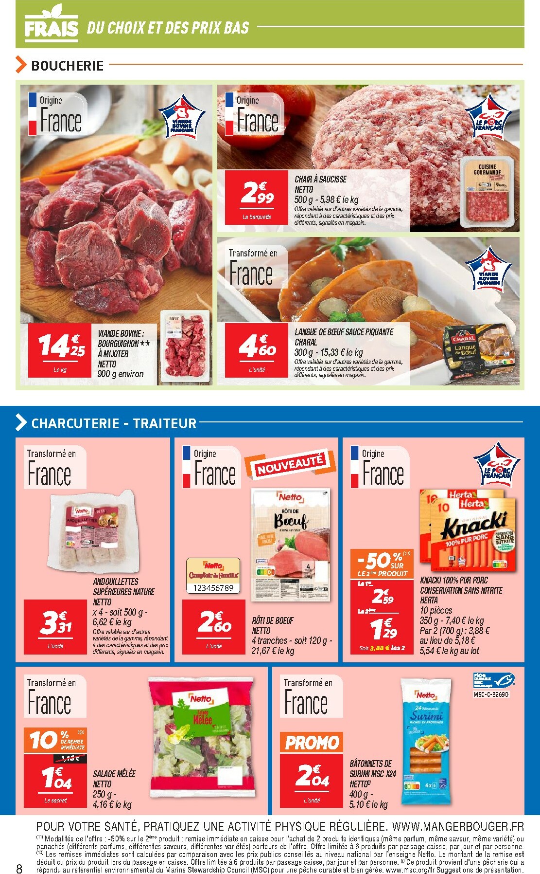 netto - Catalogue Netto - Immanquables valable du 11/11 au 17/11 - page: 8