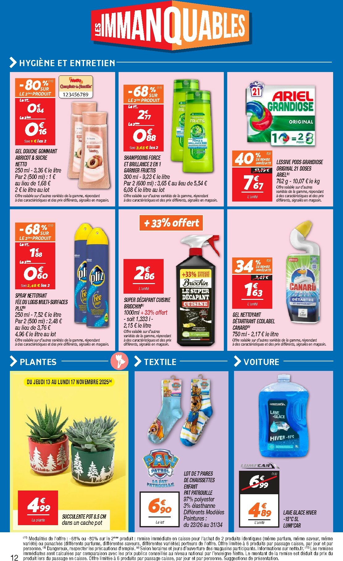 netto - Catalogue Netto - Immanquables valable du 11/11 au 17/11 - page: 12