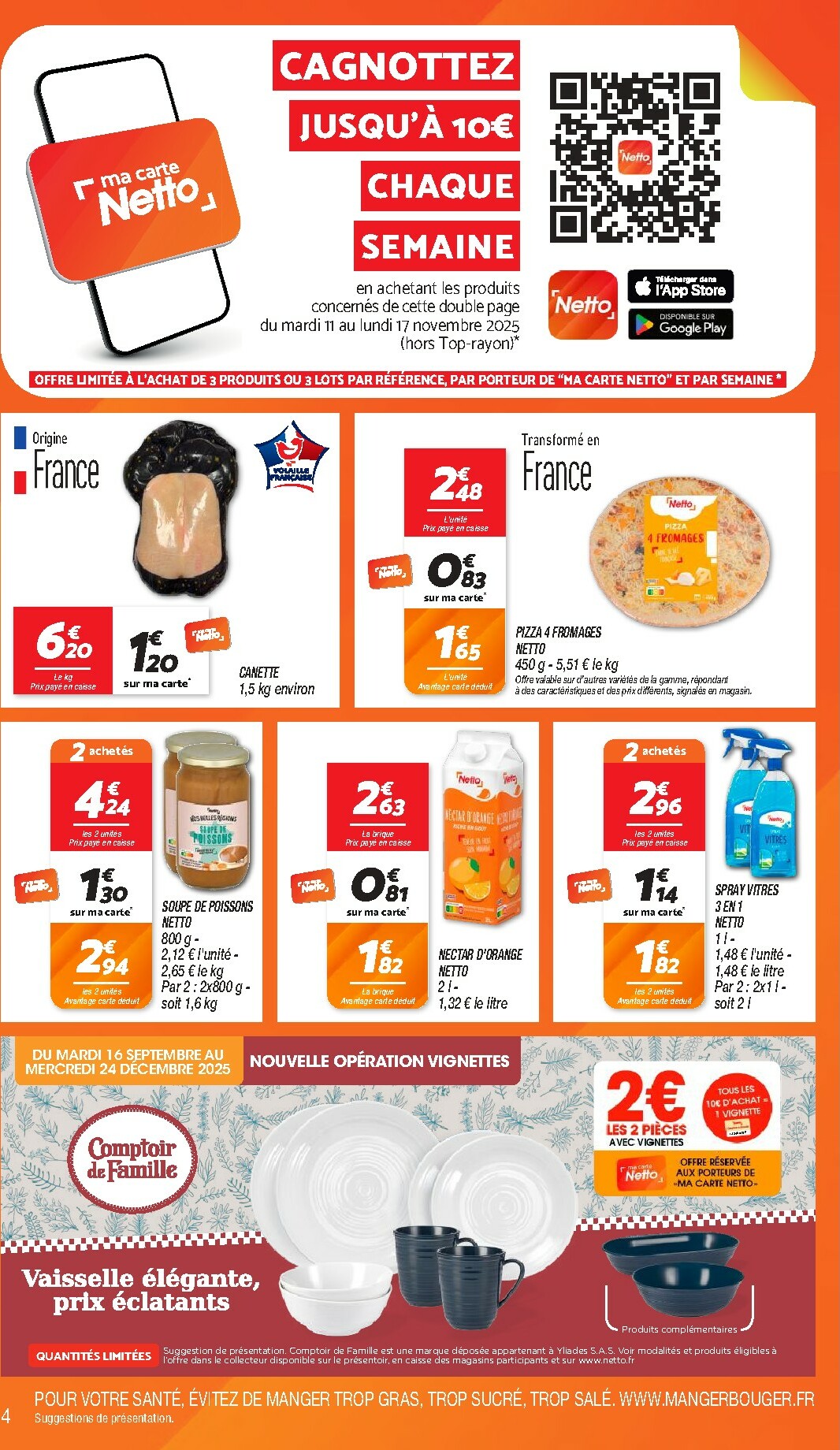 netto - Catalogue Netto - Immanquables valable du 11/11 au 17/11 - page: 4