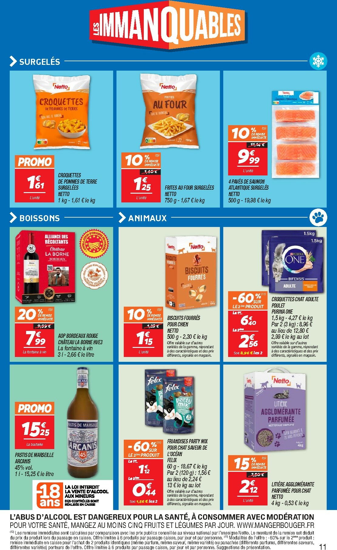 netto - Catalogue Netto - Immanquables valable du 11/11 au 17/11 - page: 11