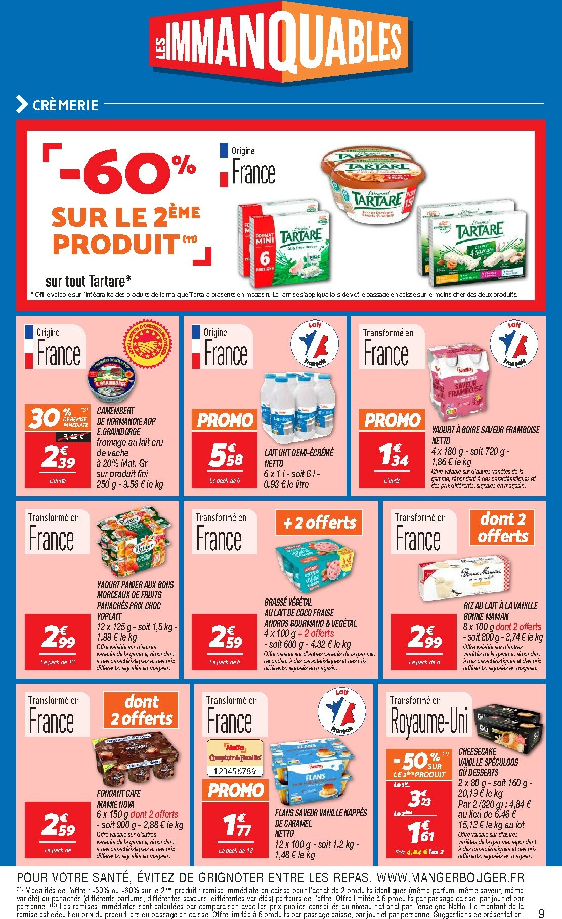 netto - Catalogue Netto - Immanquables valable du 11/11 au 17/11 - page: 9