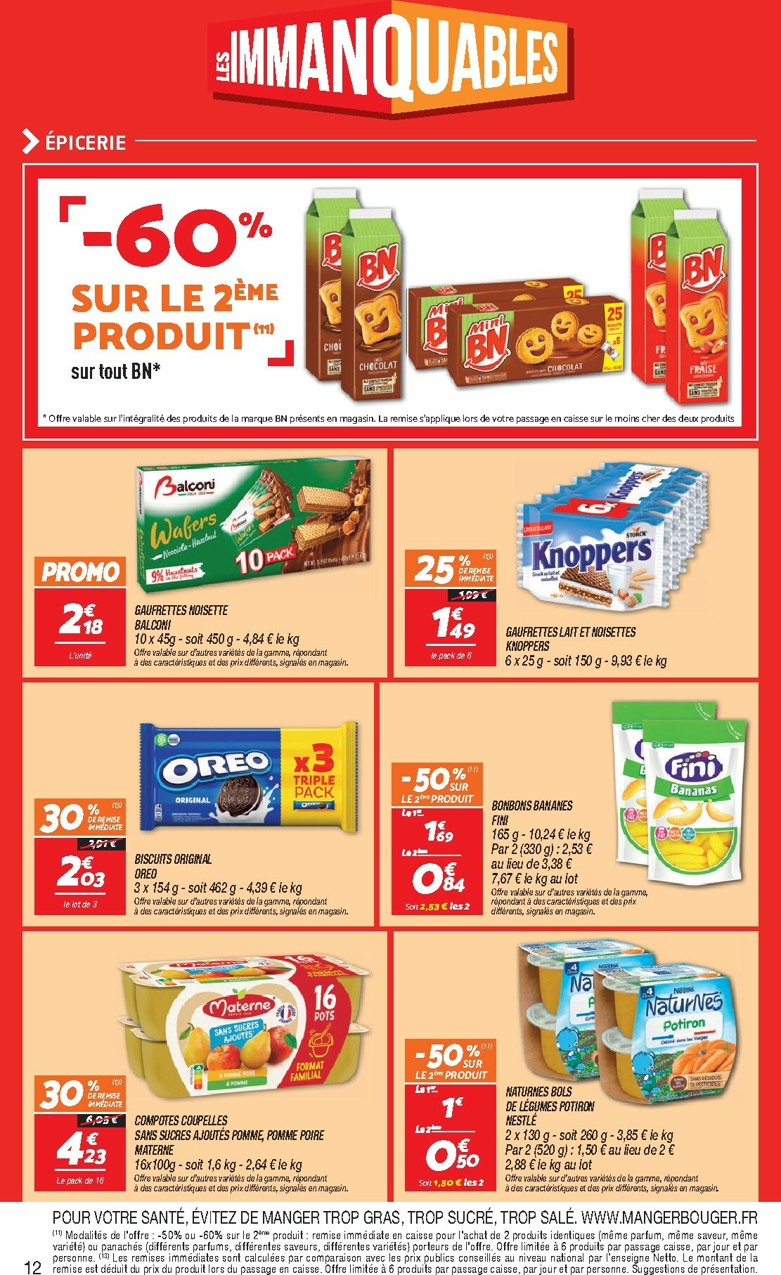 netto - Catalogue Netto - Immanquables valable du 18/11 au 24/11 - page: 12