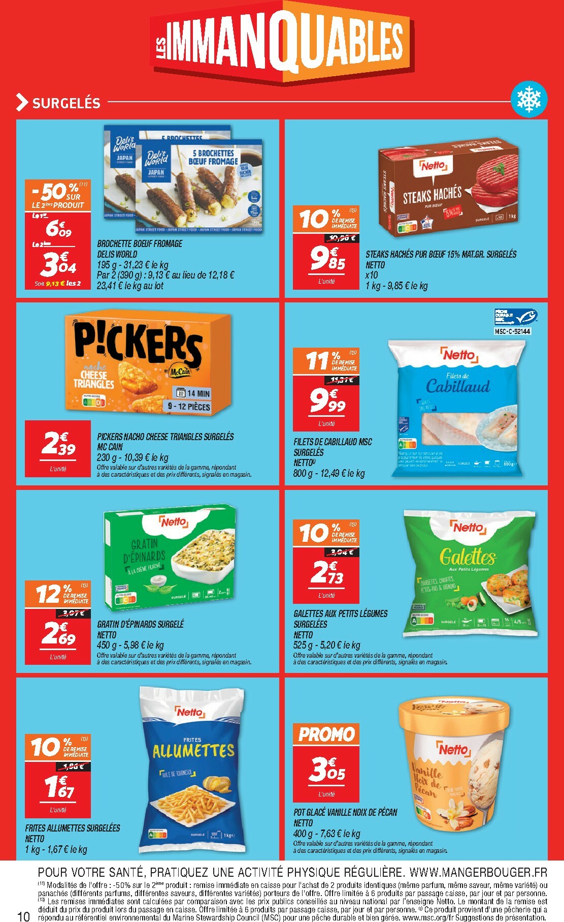 netto - Catalogue Netto - Immanquables valable du 18/11 au 24/11 - page: 10