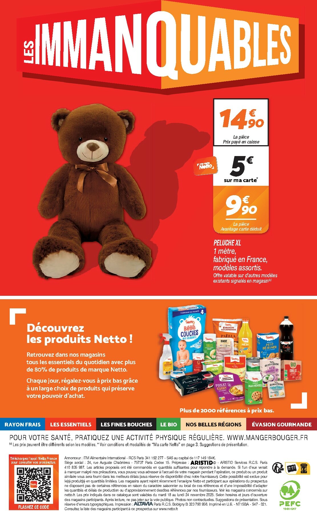 netto - Catalogue Netto - Immanquables valable du 18/11 au 24/11 - page: 18