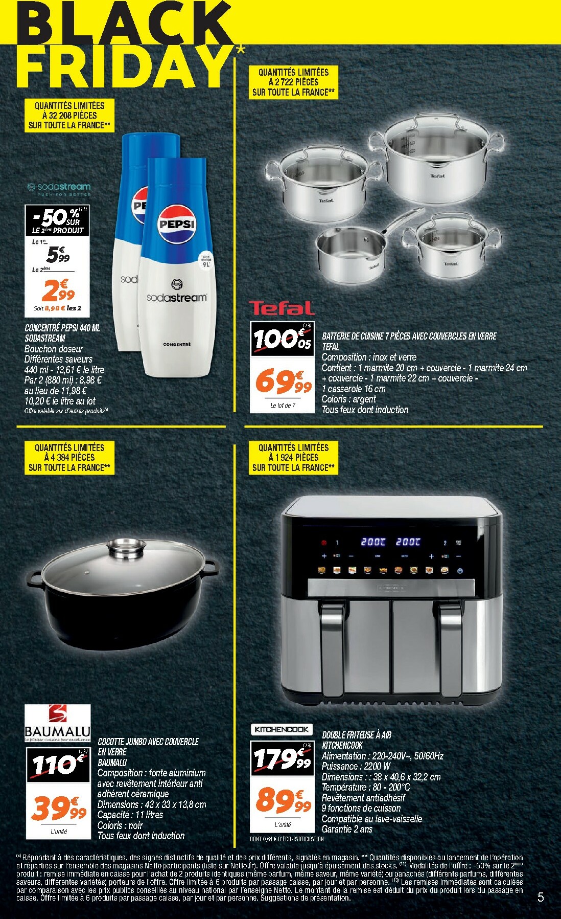 netto - Catalogue Netto - BLACK FRIDAY valable du 17/11 au 01/12 - page: 5