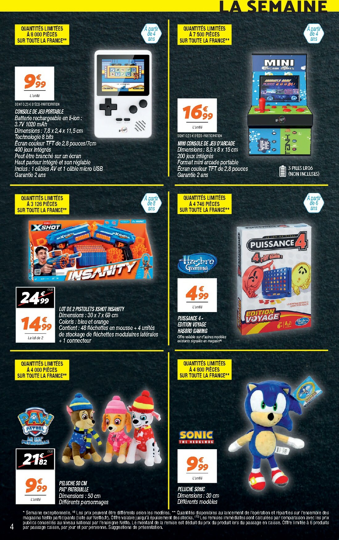 netto - Catalogue Netto - BLACK FRIDAY valable du 17/11 au 01/12 - page: 4