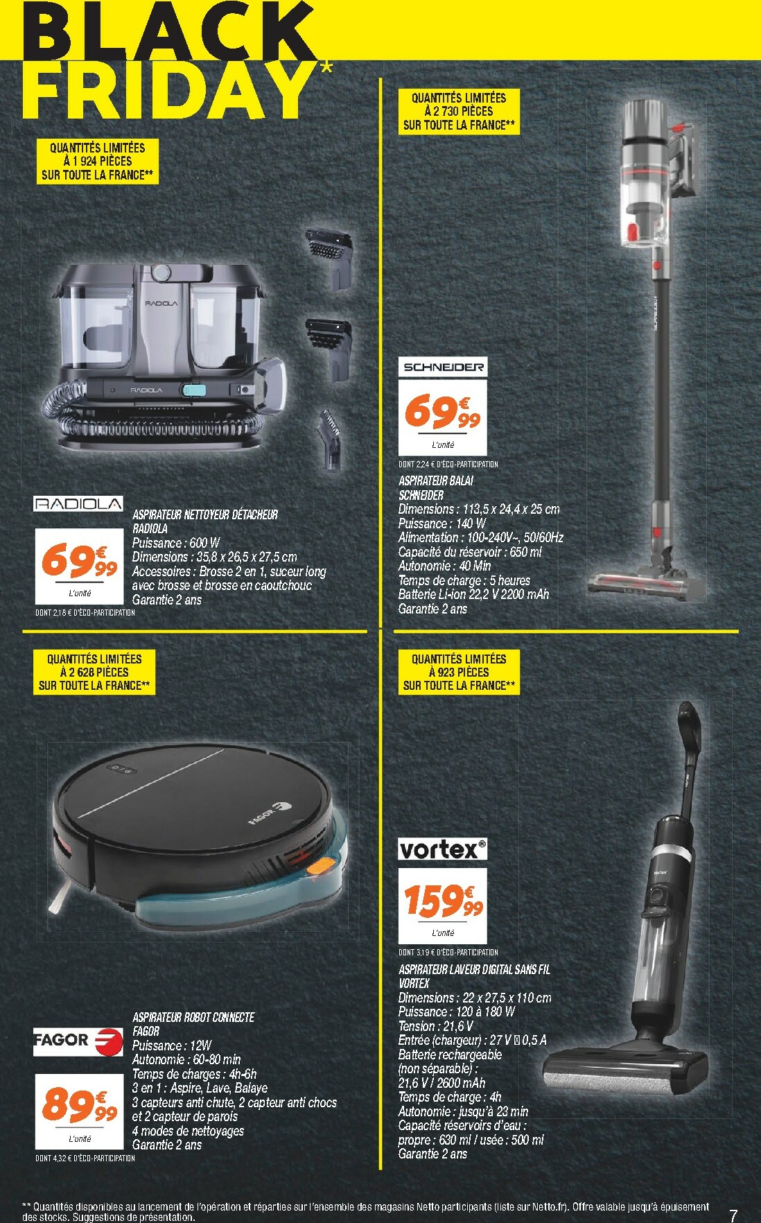 netto - Catalogue Netto - BLACK FRIDAY valable du 17/11 au 01/12 - page: 7