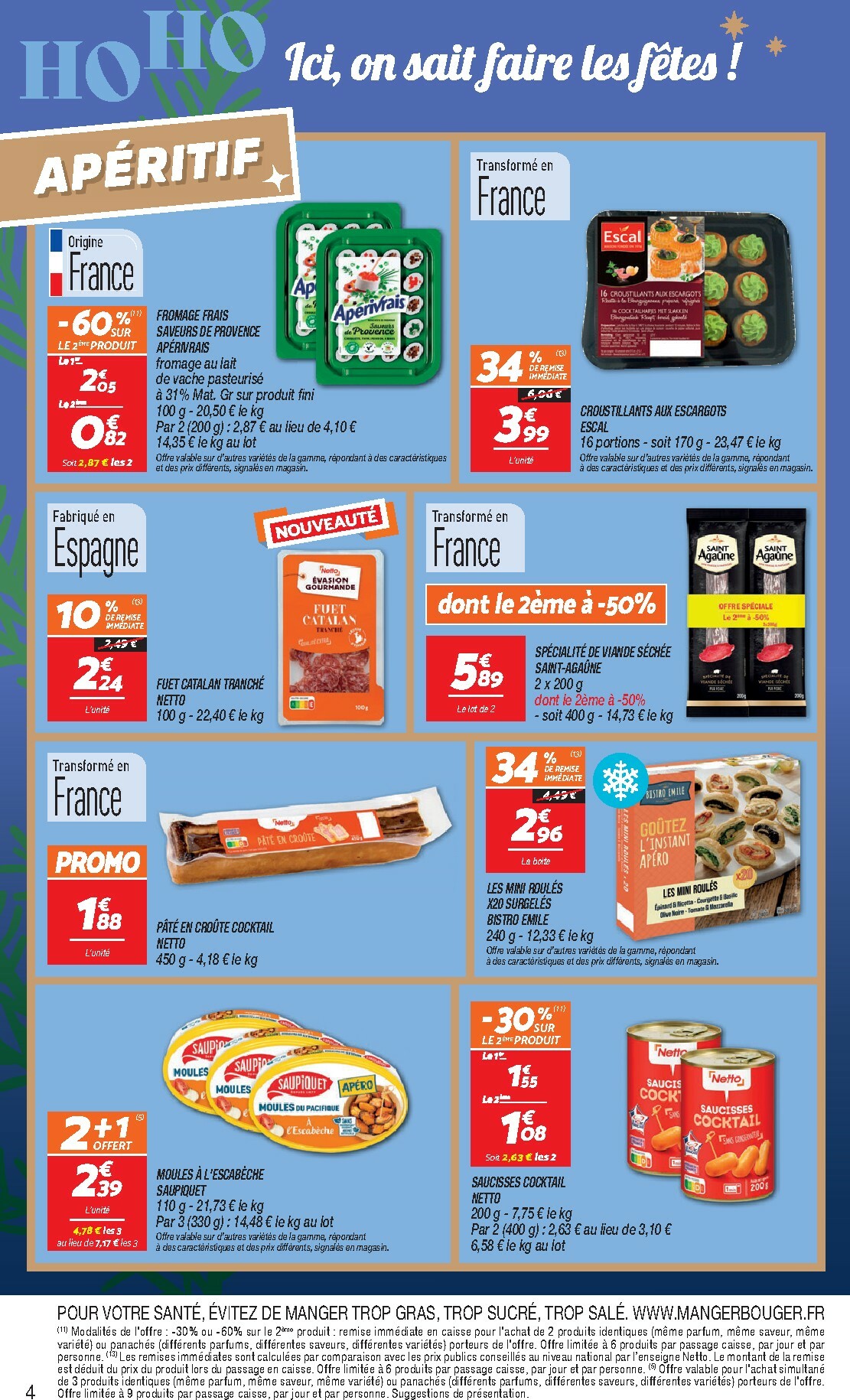 netto - Catalogue Netto - Festif valable du 09/12 au 15/12 - page: 4