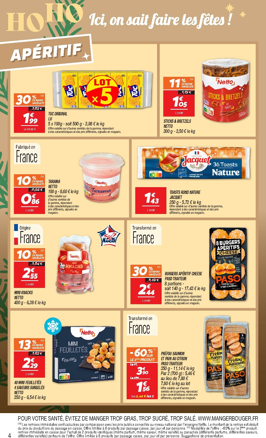 netto - Catalogue Netto - Festif valable du 16/12 au 24/12 - page: 4