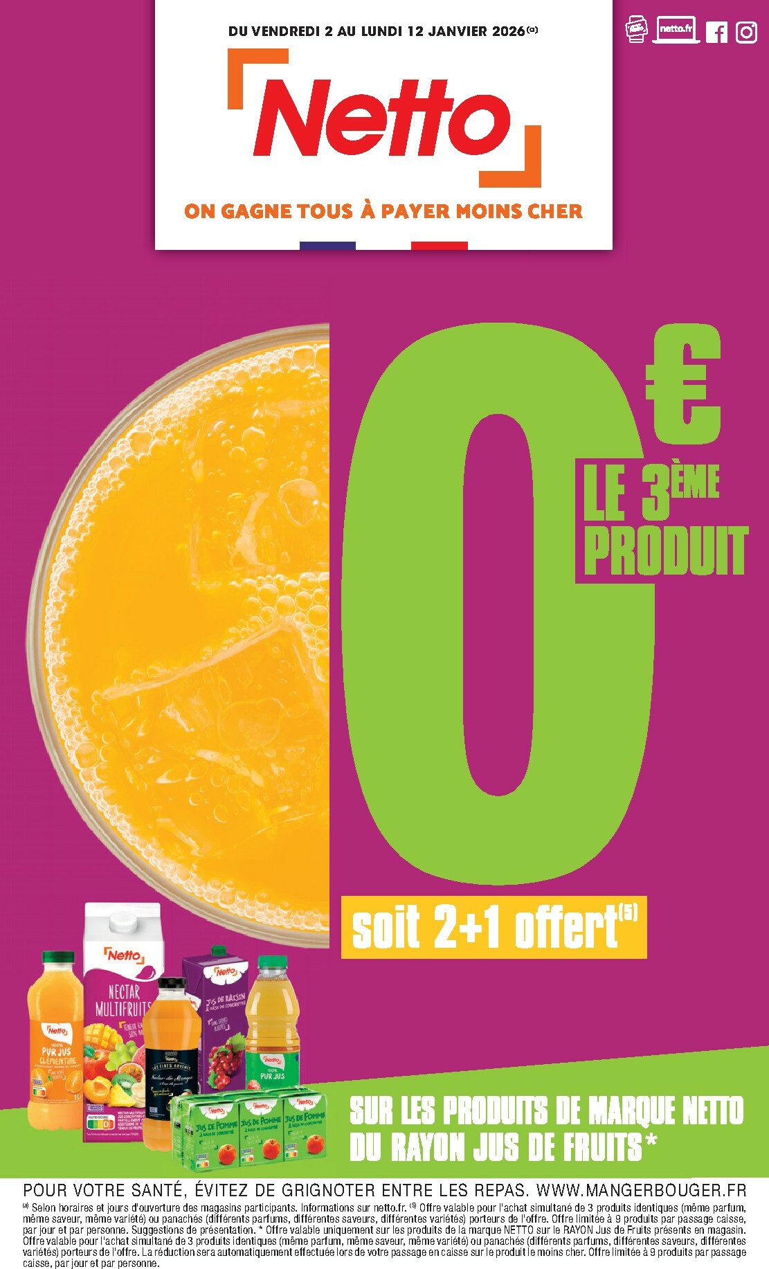 netto - Catalogue Netto - Janvier valable du 02/01 au 12/01