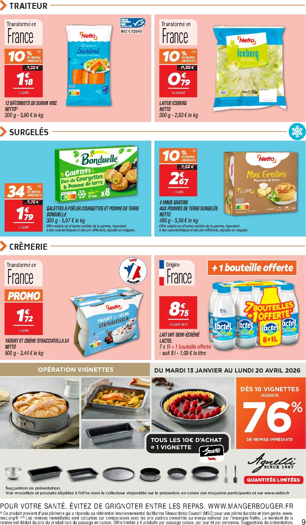netto - Catalogue Netto valable du 20/01 au 26/01 - page: 9