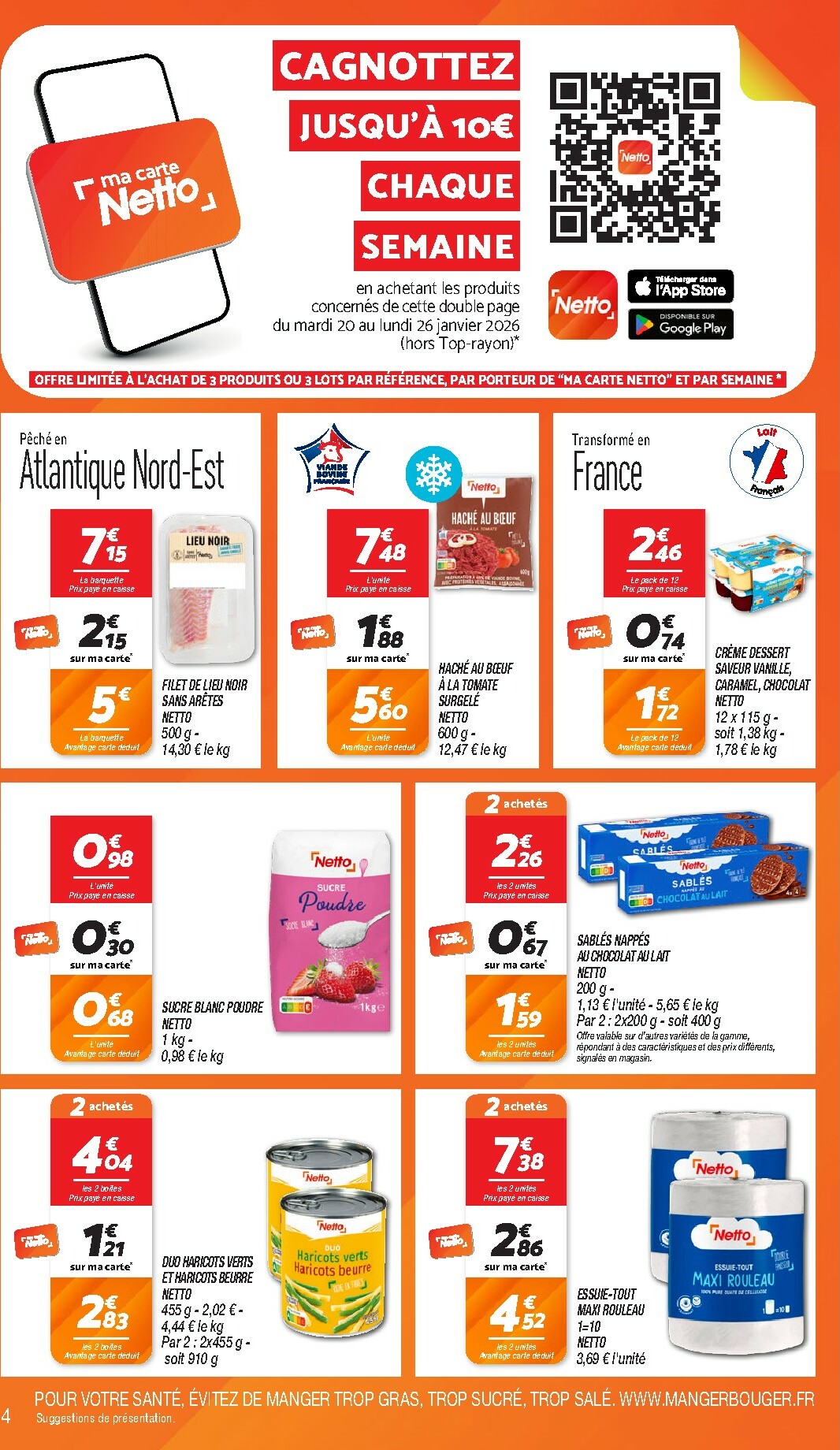 netto - Catalogue Netto valable du 20/01 au 26/01 - page: 4
