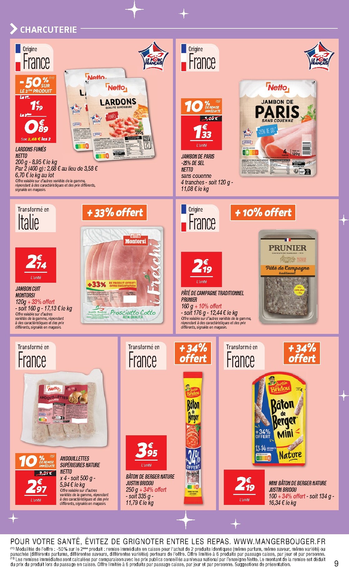 netto - Catalogue Netto - L'anniversaire, ça se fête ! valable du 03/03/2026 au 09/03/2026 - page: 9