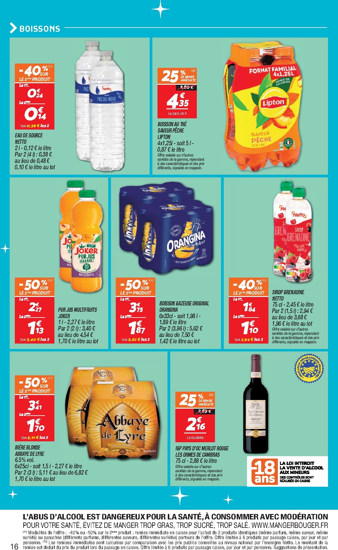 netto - Catalogue Netto - L'anniversaire, ça se fête ! valable du 10/03/2026 au 16/03/2026 - page: 16