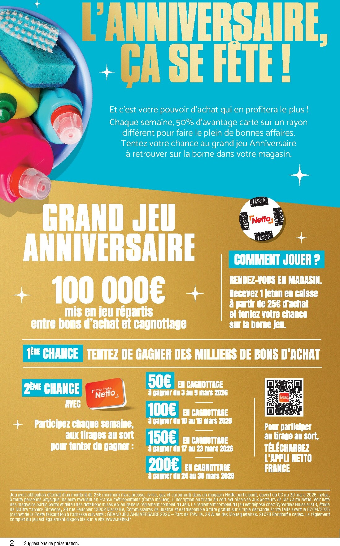 netto - Catalogue Netto - L'anniversaire, ça se fête ! valable du 10/03/2026 au 16/03/2026 - page: 2