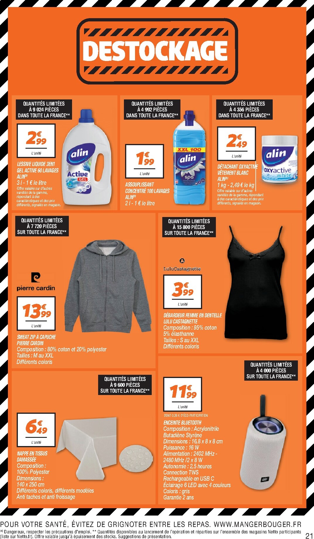 netto - Catalogue Netto - L'anniversaire, ça se fête ! valable du 17/03/2026 au 23/03/2026 - page: 21