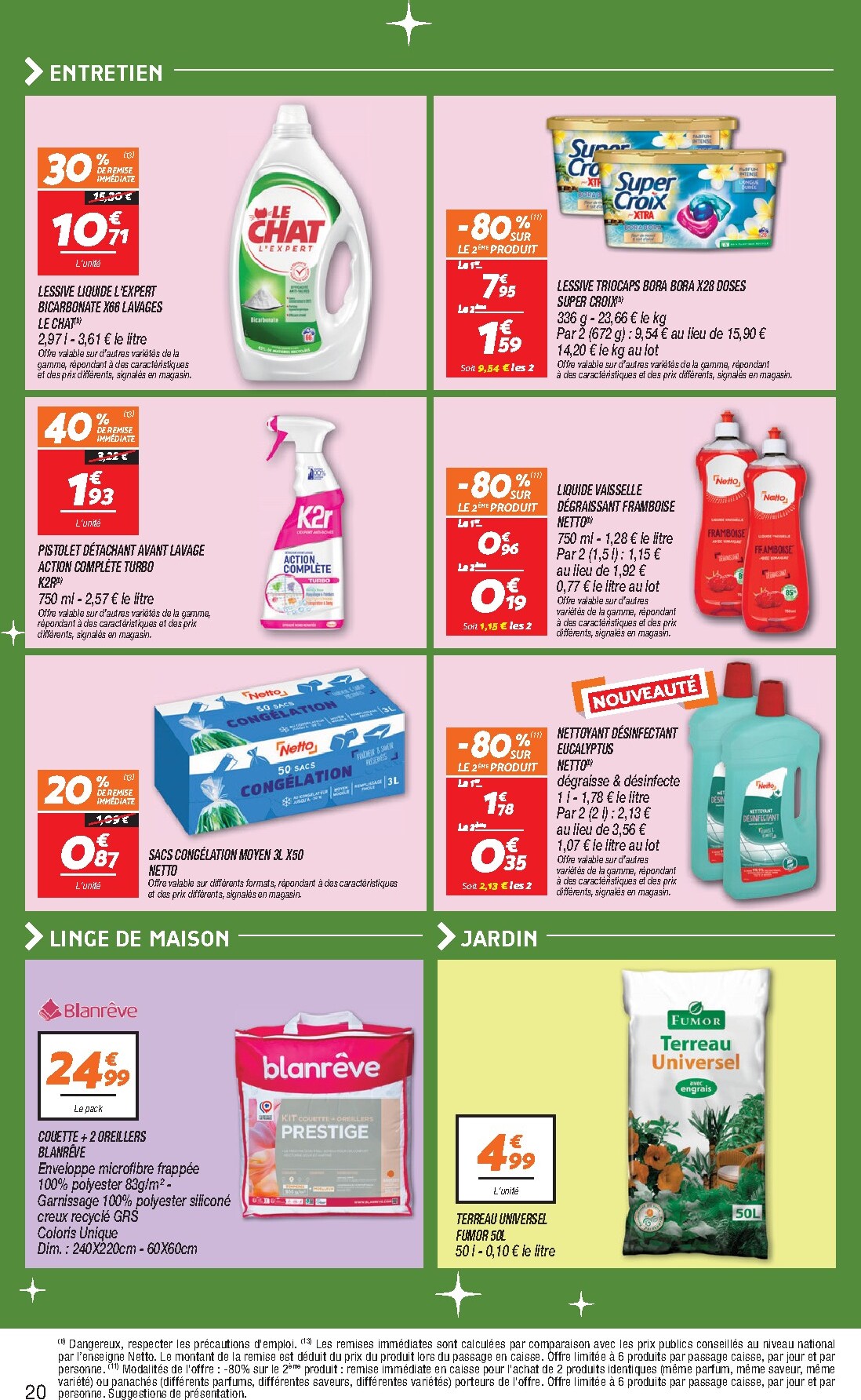 netto - Catalogue Netto - L'anniversaire, ça se fête ! valable du 17/03/2026 au 23/03/2026 - page: 20