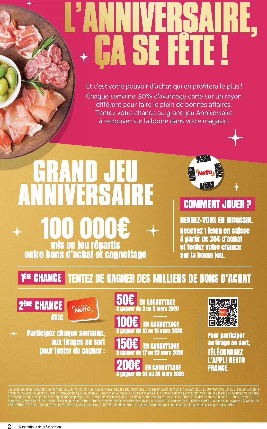 netto - Catalogue Netto - L'anniversaire, ça se fête ! valable du 24/03/2026 au 30/03/2026 - page: 2