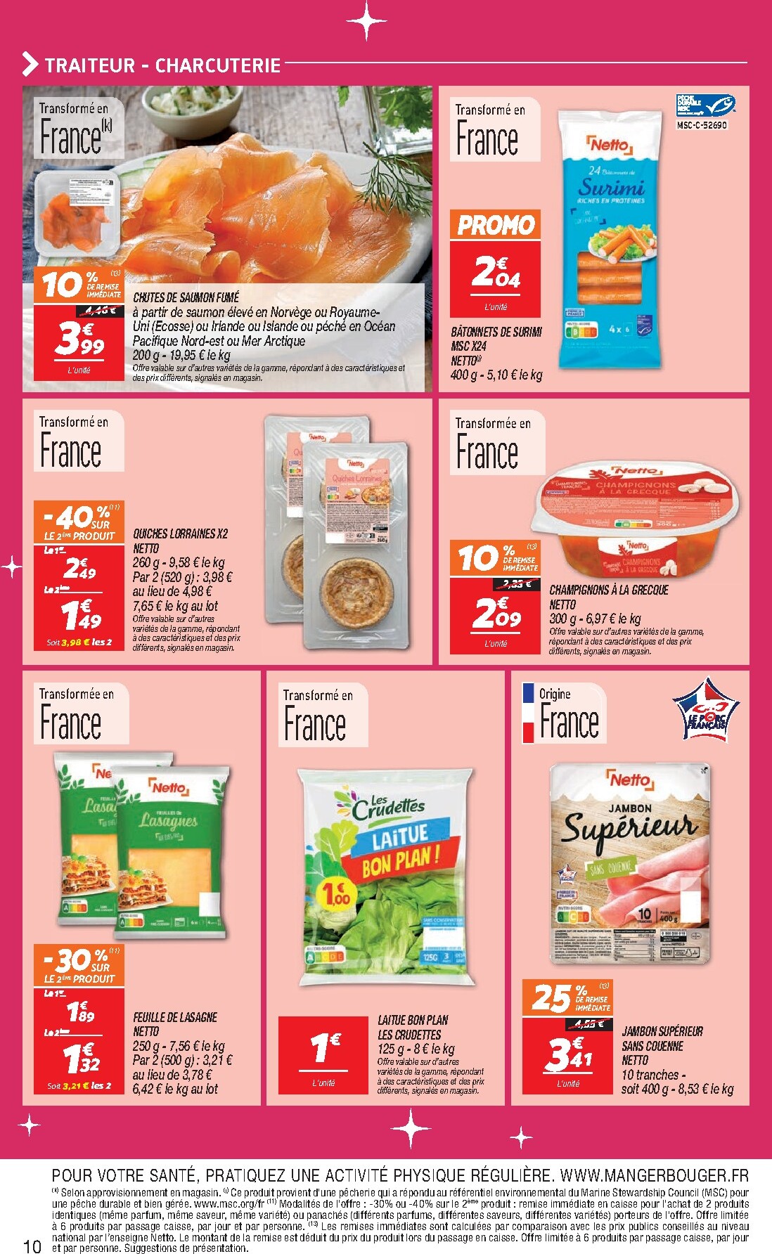 netto - Catalogue Netto - L'anniversaire, ça se fête ! valable du 24/03/2026 au 30/03/2026 - page: 10