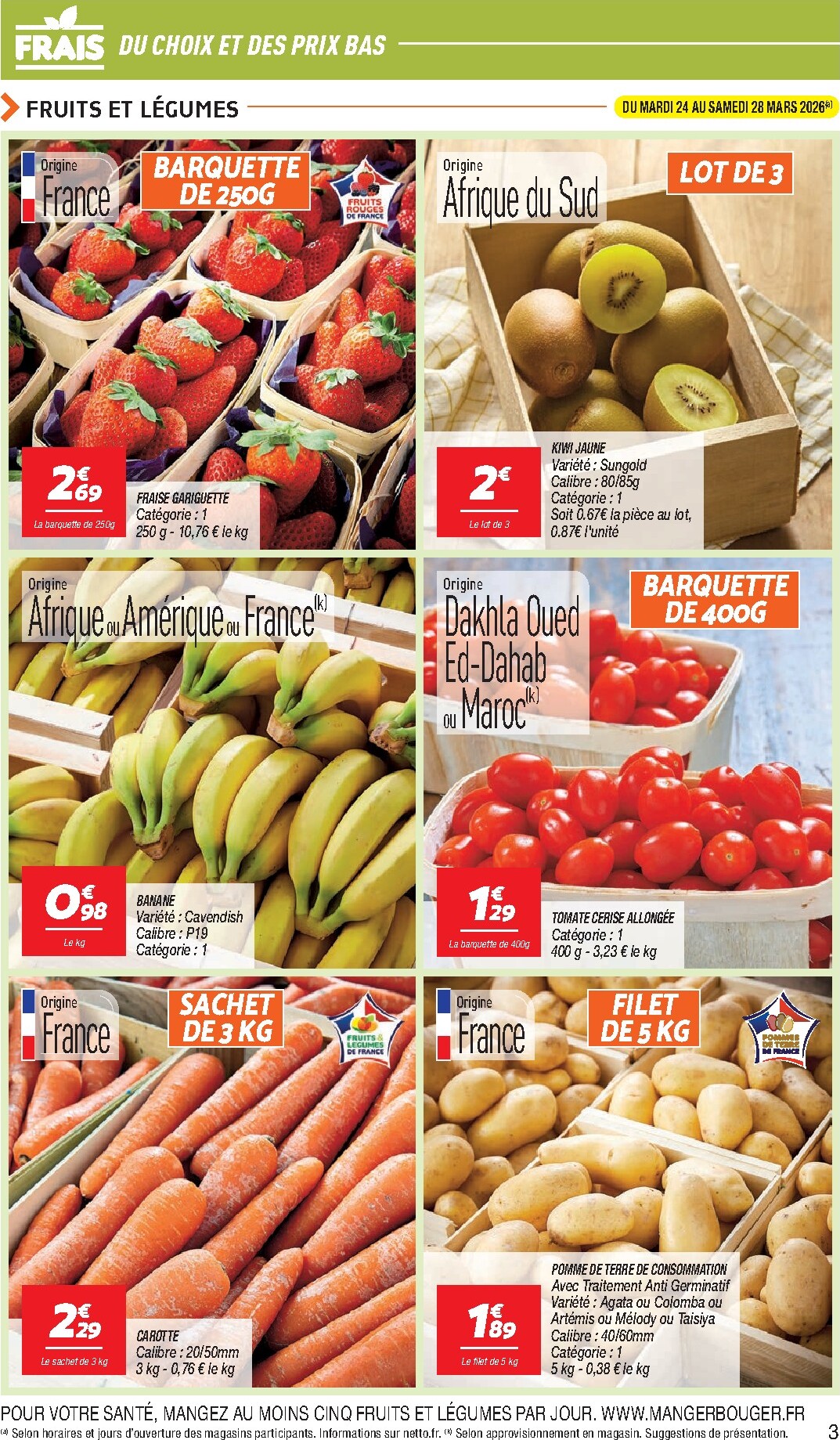 netto - Catalogue Netto - L'anniversaire, ça se fête ! valable du 24/03/2026 au 30/03/2026 - page: 3