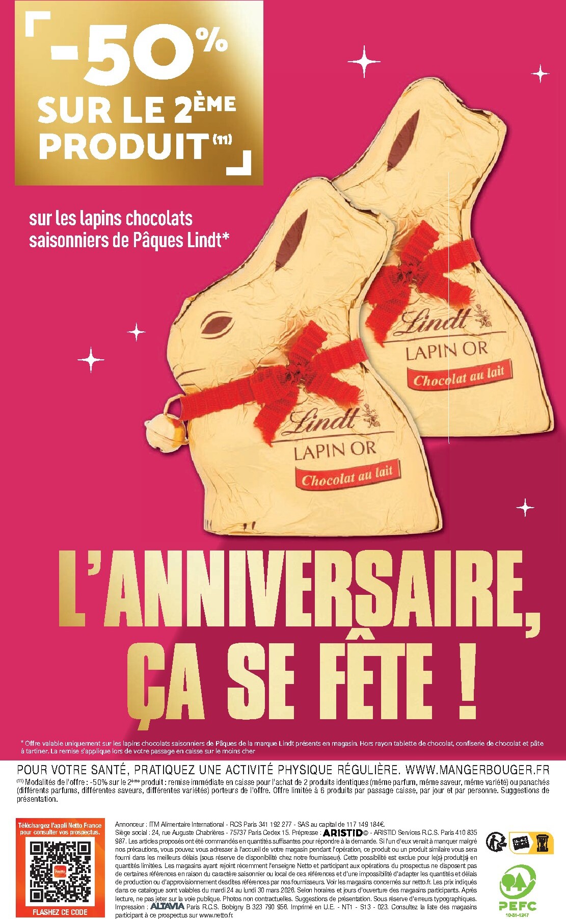 netto - Catalogue Netto - L'anniversaire, ça se fête ! valable du 24/03/2026 au 30/03/2026 - page: 22