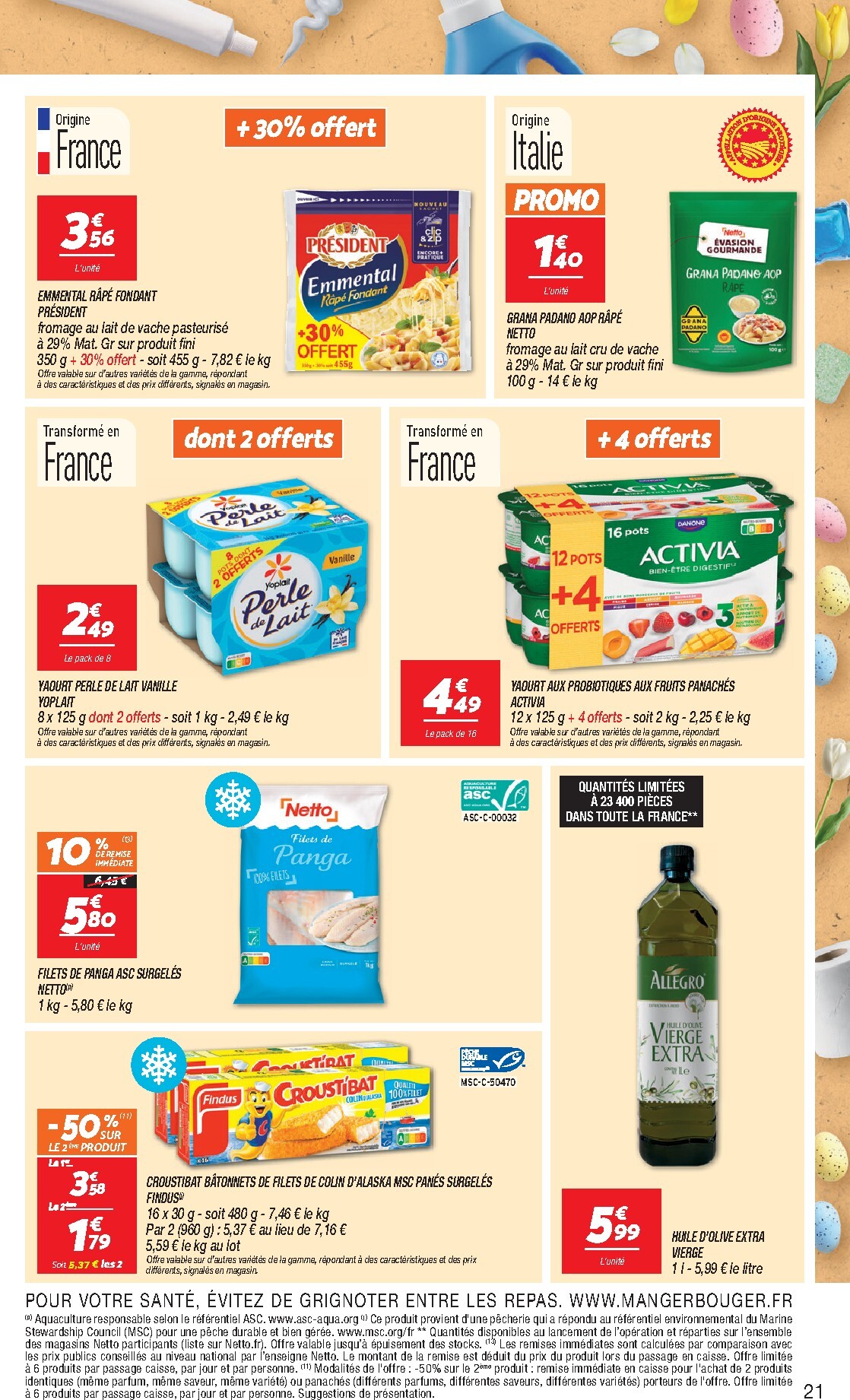 netto - Catalogue Netto - Spécial Pâques valable du 31/03/2026 au 06/04/2026 - page: 21