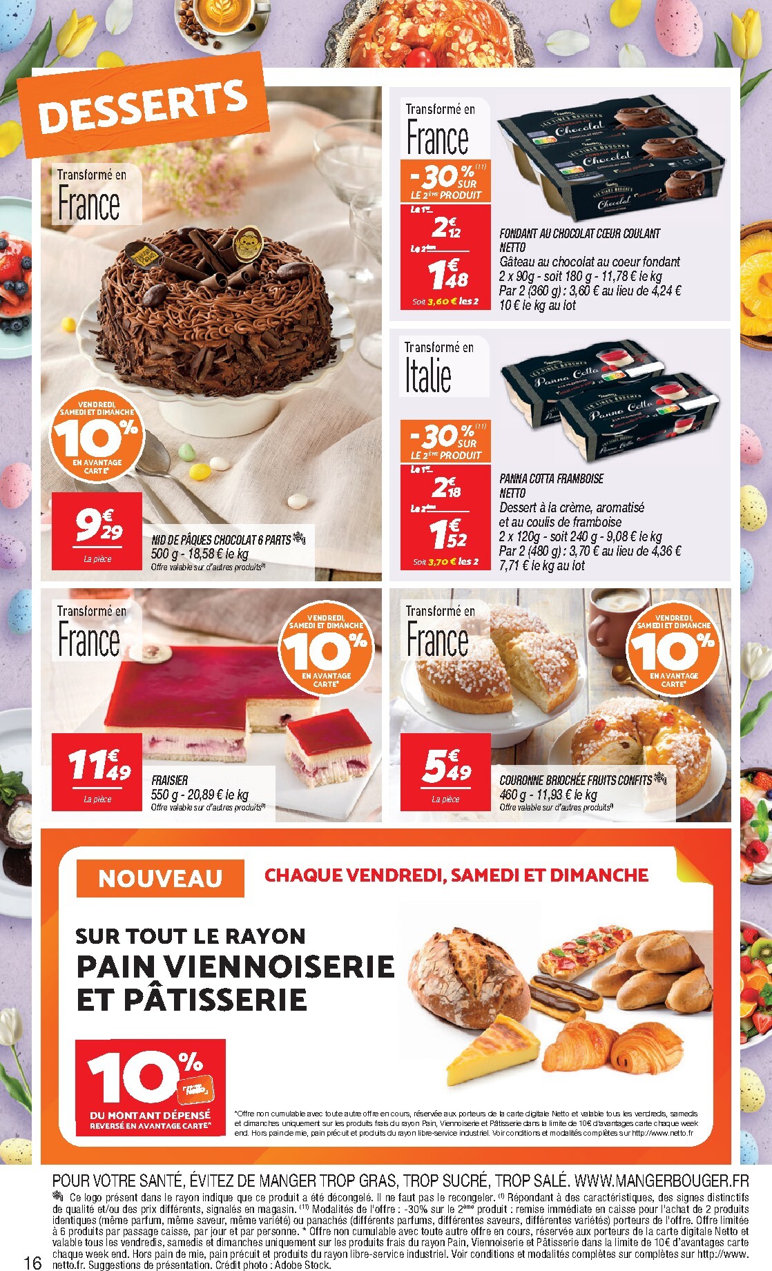 netto - Catalogue Netto - Spécial Pâques valable du 31/03/2026 au 06/04/2026 - page: 16