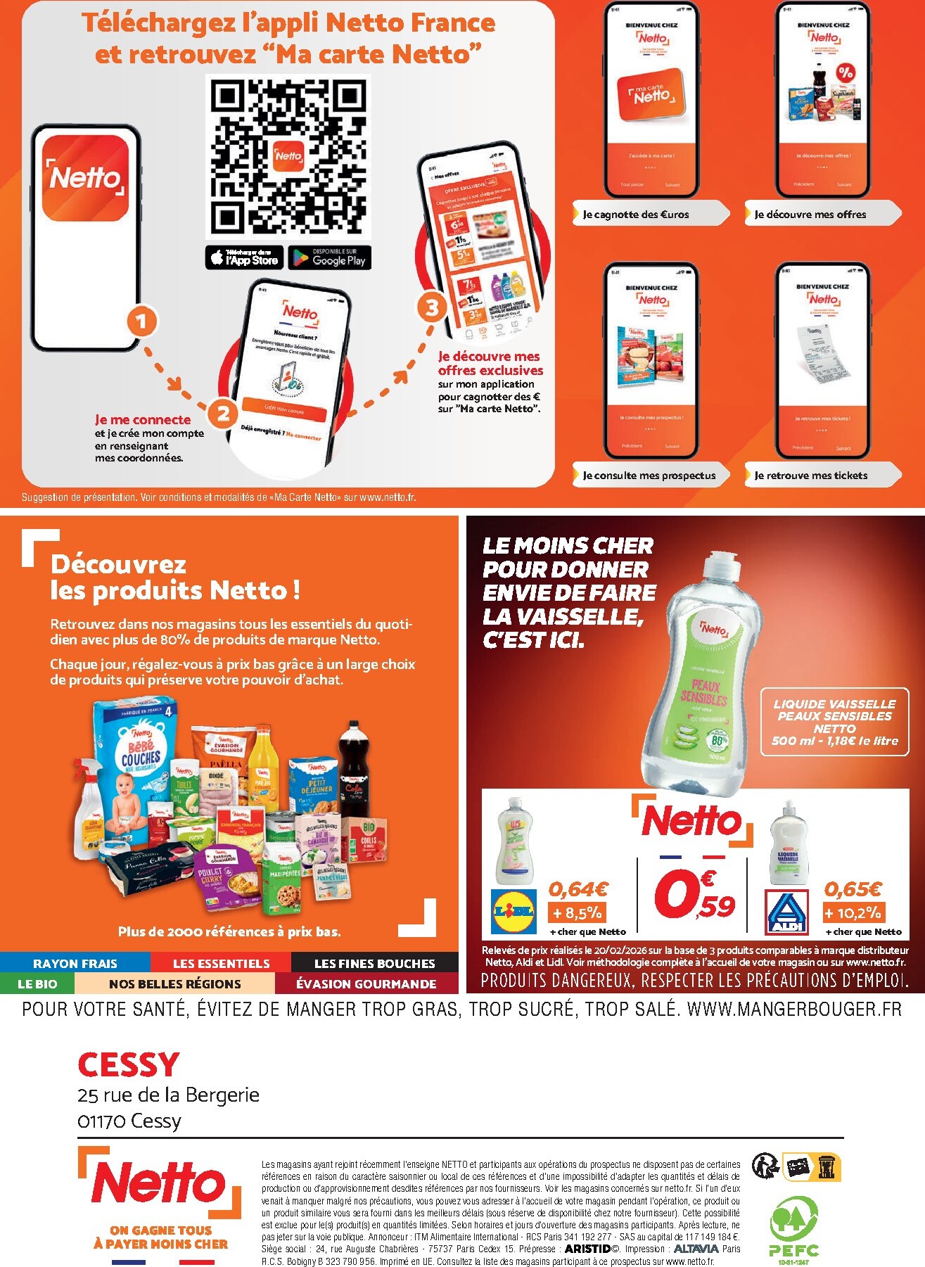 netto - Prospectus Netto - Cessy valide du du mercredi 08/04/2026 au du dimanche 19/04/2026 - page: 2