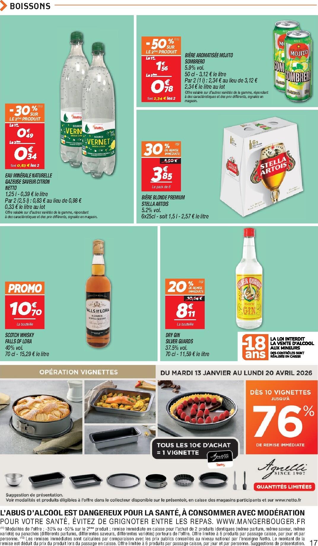 netto - Flyer Netto pour la semaine prochaine du du mardi 14/04/2026 au du lundi 20/04/2026 - page: 17