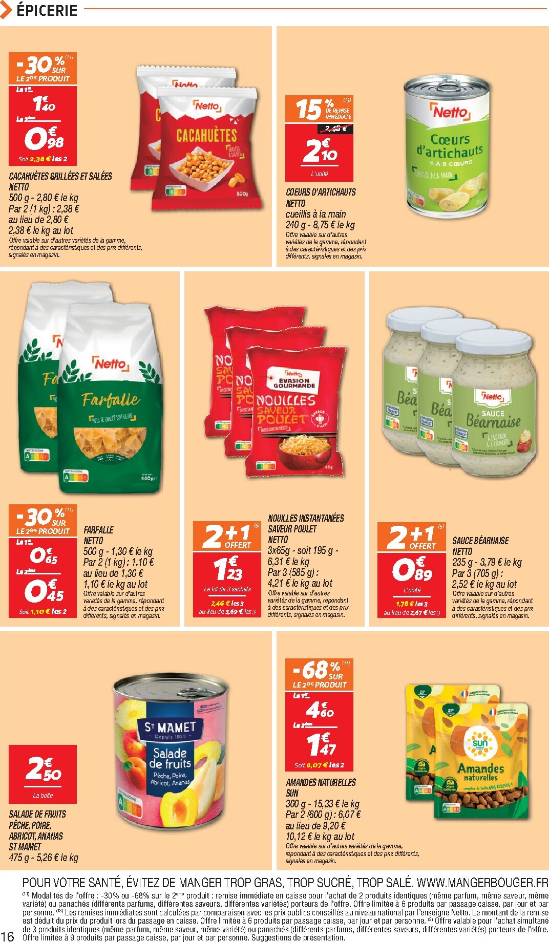 netto - Flyer Netto pour la semaine prochaine du du mardi 14/04/2026 au du lundi 20/04/2026 - page: 16