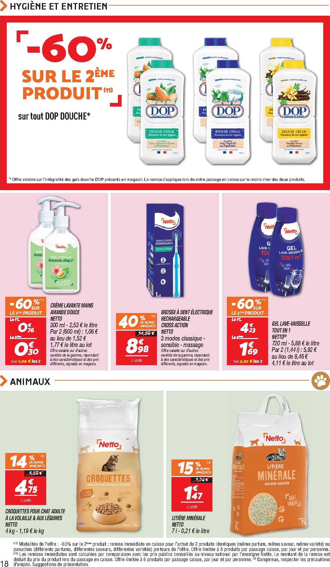 netto - Flyer Netto pour la semaine prochaine du du mardi 14/04/2026 au du lundi 20/04/2026 - page: 18