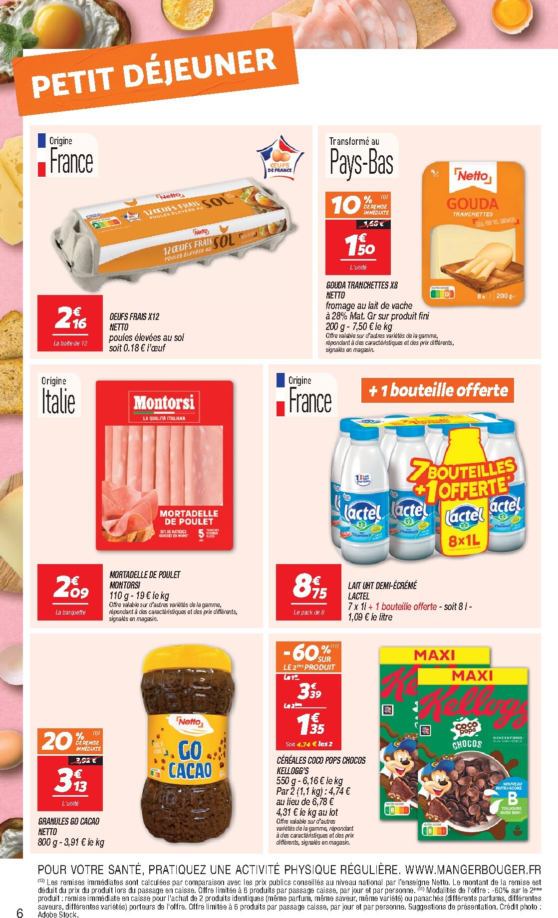 netto - Flyer Netto pour la semaine prochaine du du mardi 14/04/2026 au du lundi 20/04/2026 - page: 6